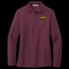 Ladies Silk Touch Long Sleeve Polo Thumbnail