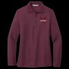 Ladies Silk Touch Long Sleeve Polo Thumbnail