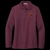 Ladies Silk Touch Long Sleeve Polo Thumbnail