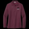 Ladies Silk Touch Long Sleeve Polo Thumbnail