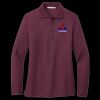 Ladies Silk Touch Long Sleeve Polo Thumbnail