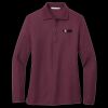 Ladies Silk Touch Long Sleeve Polo Thumbnail