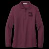 Ladies Silk Touch Long Sleeve Polo Thumbnail