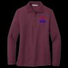 Ladies Silk Touch Long Sleeve Polo Thumbnail