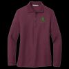 Ladies Silk Touch Long Sleeve Polo Thumbnail