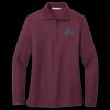 Ladies Silk Touch Long Sleeve Polo Thumbnail