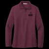 Ladies Silk Touch Long Sleeve Polo Thumbnail
