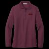 Ladies Silk Touch Long Sleeve Polo Thumbnail