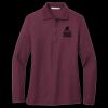 Ladies Silk Touch Long Sleeve Polo Thumbnail