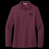 Ladies Silk Touch Long Sleeve Polo Thumbnail