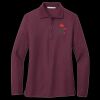 Ladies Silk Touch Long Sleeve Polo Thumbnail