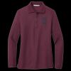 Ladies Silk Touch Long Sleeve Polo Thumbnail
