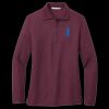 Ladies Silk Touch Long Sleeve Polo Thumbnail