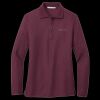 Ladies Silk Touch Long Sleeve Polo Thumbnail