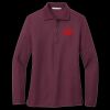 Ladies Silk Touch Long Sleeve Polo Thumbnail