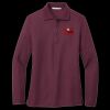 Ladies Silk Touch Long Sleeve Polo Thumbnail