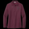 Ladies Silk Touch Long Sleeve Polo Thumbnail