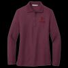 Ladies Silk Touch Long Sleeve Polo Thumbnail