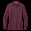 Ladies Silk Touch Long Sleeve Polo Thumbnail