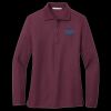 Ladies Silk Touch Long Sleeve Polo Thumbnail