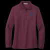 Ladies Silk Touch Long Sleeve Polo Thumbnail