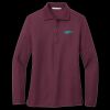 Ladies Silk Touch Long Sleeve Polo Thumbnail