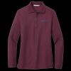 Ladies Silk Touch Long Sleeve Polo Thumbnail