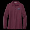 Ladies Silk Touch Long Sleeve Polo Thumbnail