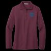 Ladies Silk Touch Long Sleeve Polo Thumbnail