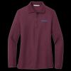 Ladies Silk Touch Long Sleeve Polo Thumbnail