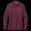 Ladies Silk Touch Long Sleeve Polo Thumbnail