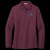 Ladies Silk Touch Long Sleeve Polo Thumbnail