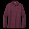 Ladies Silk Touch Long Sleeve Polo Thumbnail