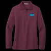Ladies Silk Touch Long Sleeve Polo Thumbnail