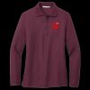 Ladies Silk Touch Long Sleeve Polo Thumbnail