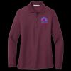 Ladies Silk Touch Long Sleeve Polo Thumbnail