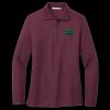 Ladies Silk Touch Long Sleeve Polo Thumbnail
