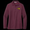 Ladies Silk Touch Long Sleeve Polo Thumbnail