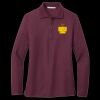 Ladies Silk Touch Long Sleeve Polo Thumbnail