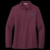 Ladies Silk Touch Long Sleeve Polo Thumbnail