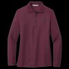 Ladies Silk Touch Long Sleeve Polo Thumbnail