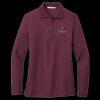 Ladies Silk Touch Long Sleeve Polo Thumbnail