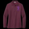 Ladies Silk Touch Long Sleeve Polo Thumbnail