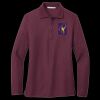 Ladies Silk Touch Long Sleeve Polo Thumbnail