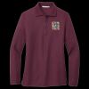 Ladies Silk Touch Long Sleeve Polo Thumbnail